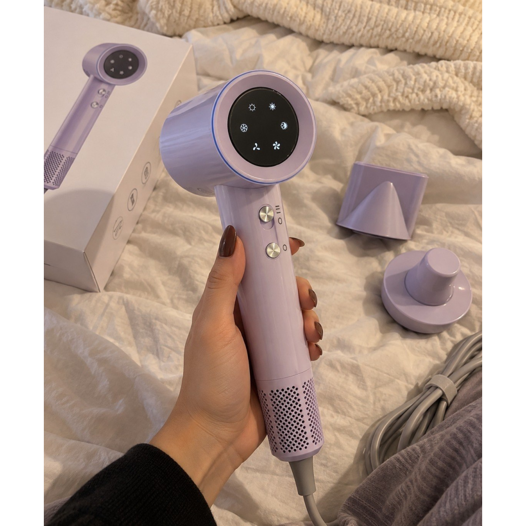 Secador De Cabelo Profissional Gokoco com Display Digital 127V