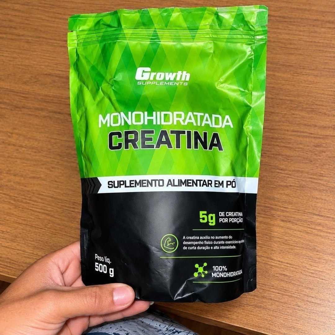 Creatina Growth Supplements Pouch 500g