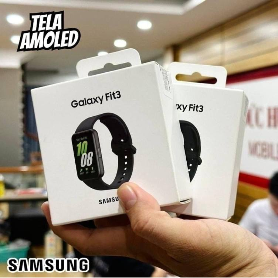 Smartwatch Samsung Galaxy Fit3 Display 1.6 Grafite Liso Grafit