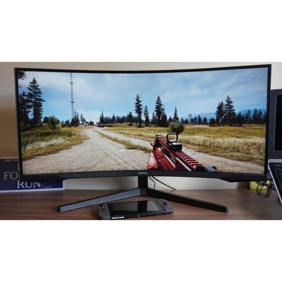 Monitor Samsung ViewFinity S5 34” UWQHD VA LS34C500GALMZD 100Hz 5(GTG) HDMI Headphone Display Port
