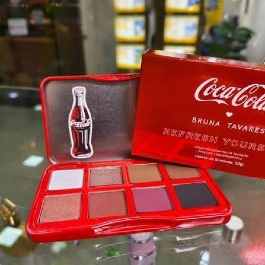 Paleta de Sombras Refresh BT Coca-Cola Bruna Tavares