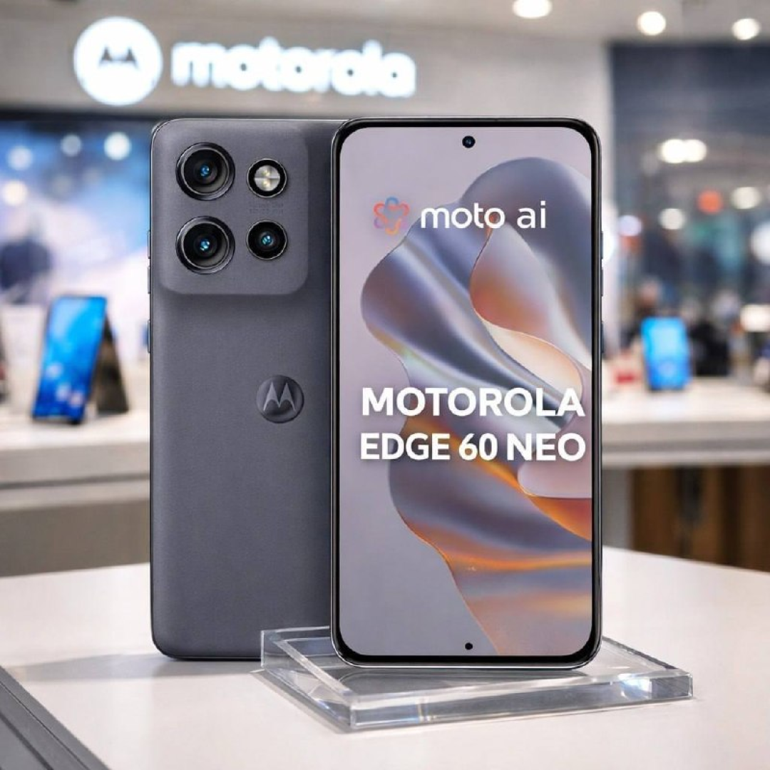 Smartphone Motorola Edge 60 Neo 5g - 512gb 24gb (12gb Ram + 12gb Ram Boost) 50mp Sony Camera Moto Ai E Tela 1.5k Super Hd - Cinza