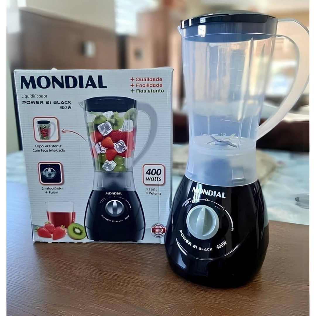 Liquidificador Easy Power Mondial 550w - L-550-b Preto 220v