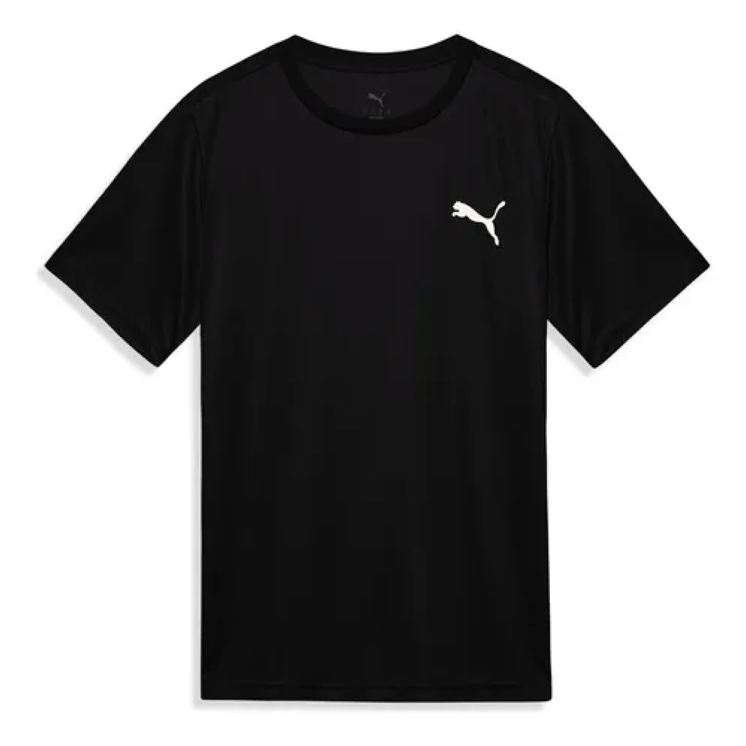 Camiseta Ess Small Puma Logo Poly Tee Masculina Puma Preto G