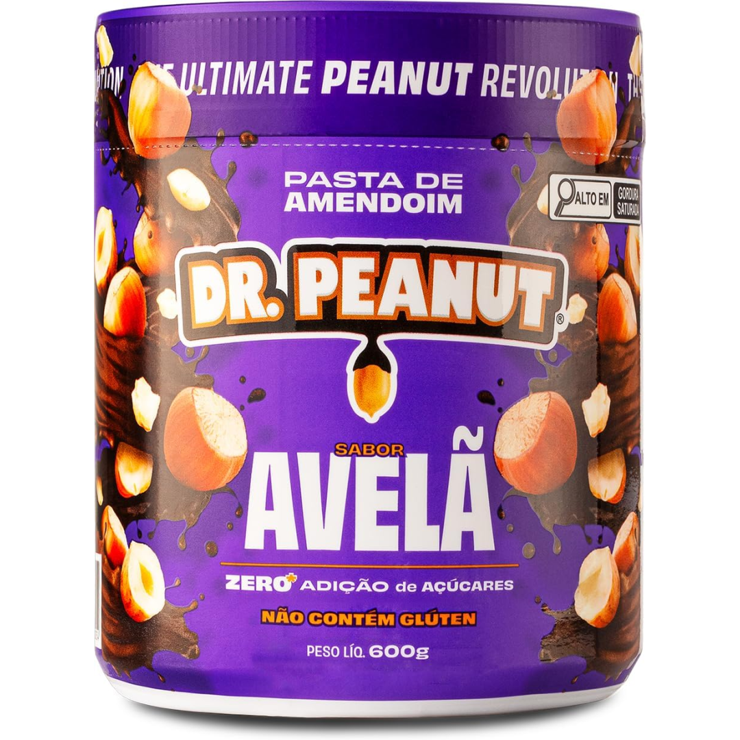 Pasta de Amendoim Dr. Peanut Avelã de 600g
