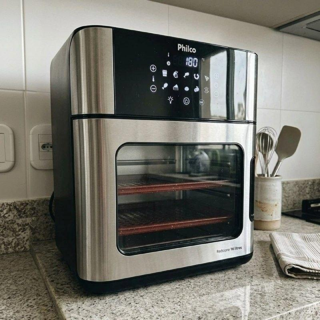 Air Fryer Philco PAF16A 4 em 1 Painel Digital 16L