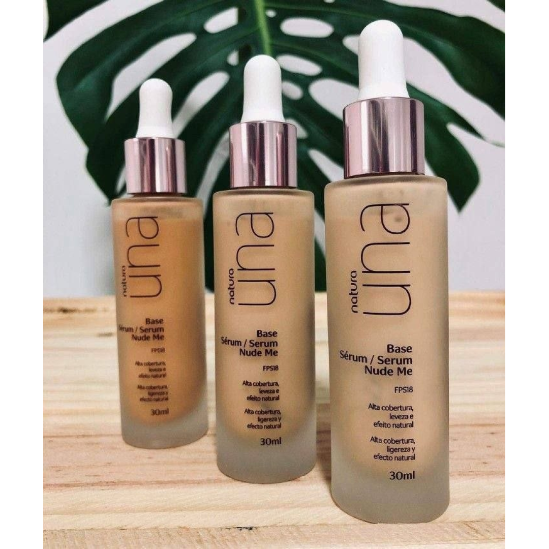 Base Sérum Nude Me Natura Una 30ml