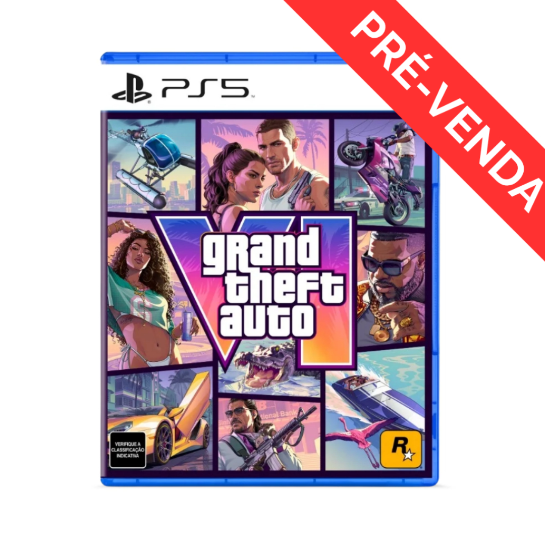 Jogo Grand Theft Auto VI Edição Standard PS5 (PRÉ-VENDA)