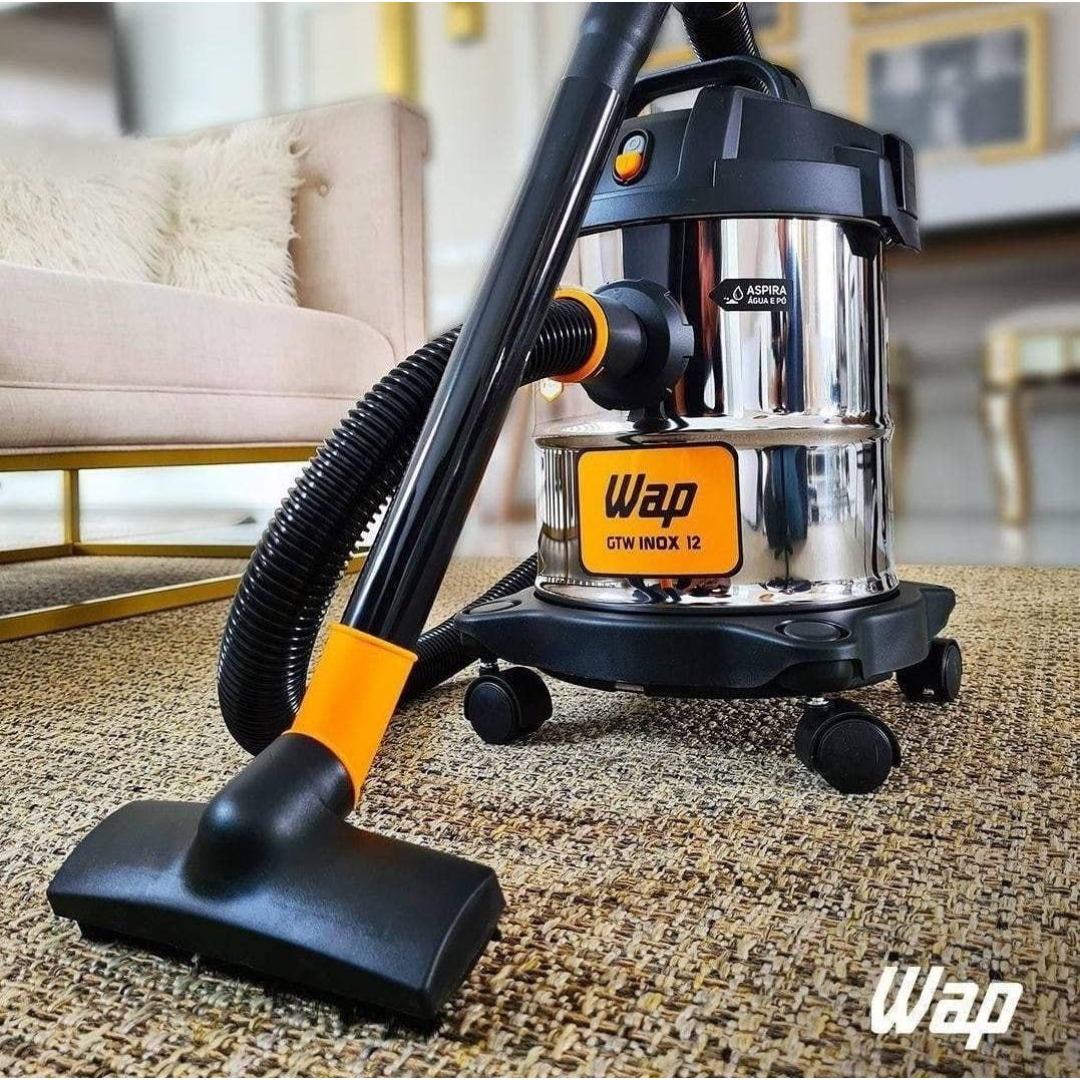Aspirador De Pó E Água Wap Gtw Inox 12 1400w 220v