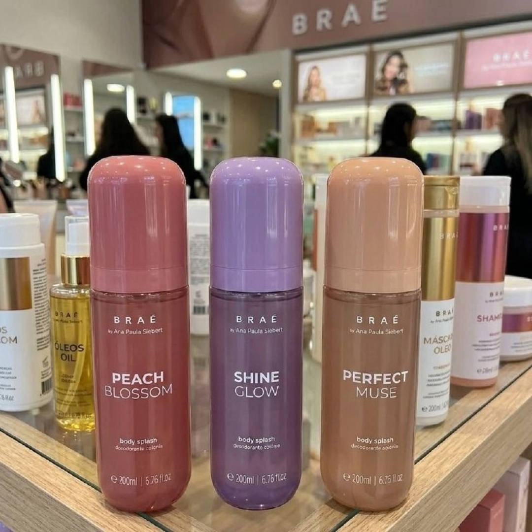 Braé by Ana Paula 3 Body Splash Peach + Perfect + Shine