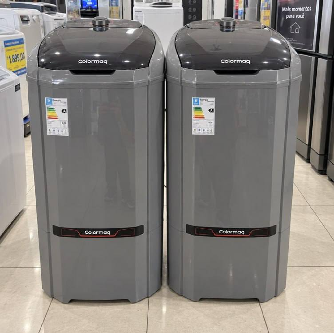Tanquinho Colormaq 15kg Prateado