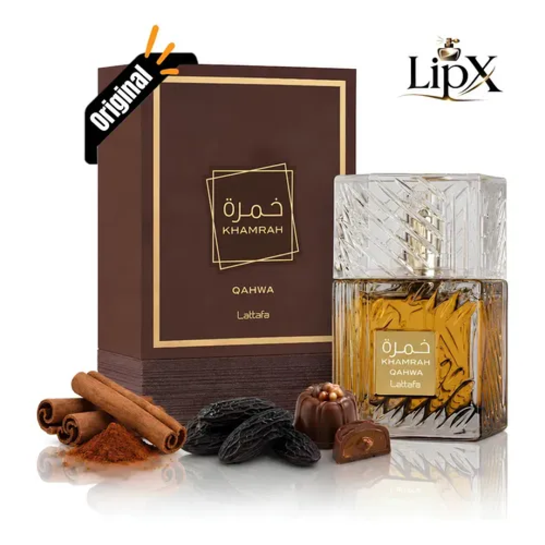 Perfume Arabe Khamrah Qahwa Unissex 100ML Com Nf