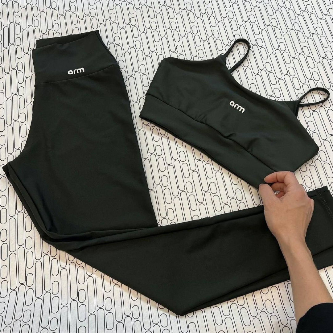 Conjunto Feminino Fitness Compact Top E Legging - Arm
