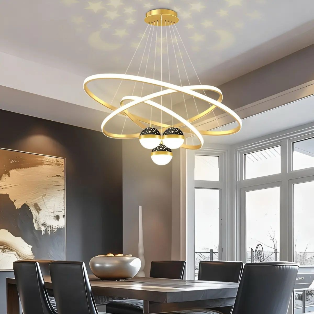 Lustre Led Sala Moderno 60w