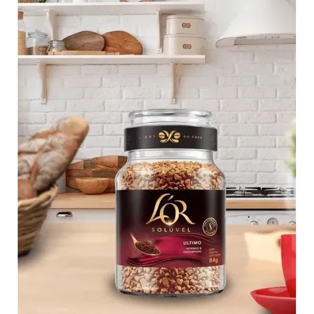 CAFÉ LOR SOLÚVEL ULTIMO VIDRO 84G