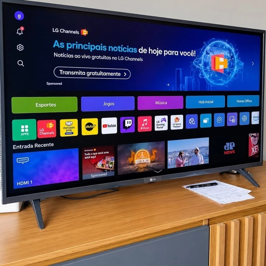Smart TV LG 43" Full HD 43LR6700PSA HDR10 Pro
