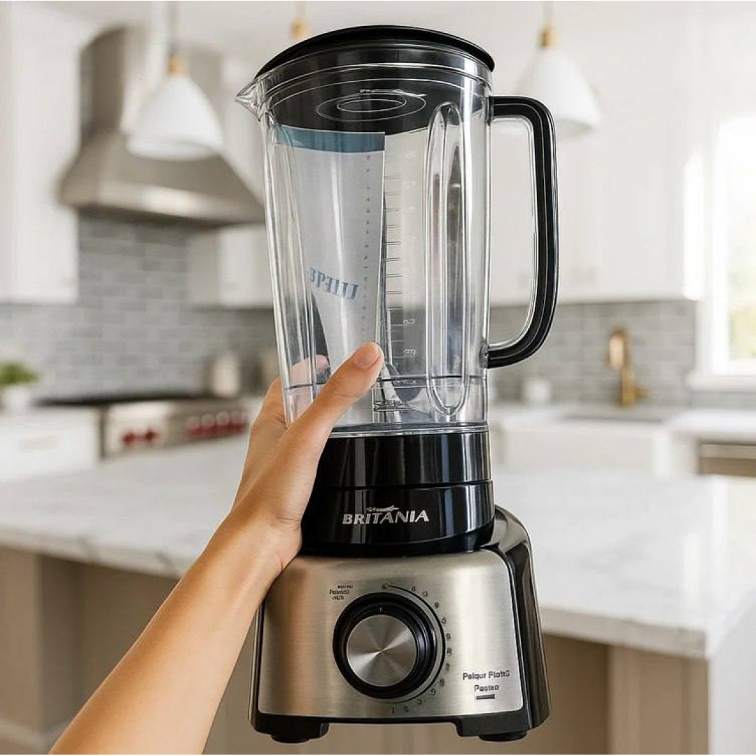Liquidificador Blq1380p Pro Maxx 6 Inox 3l 1200w Britânia Cor Preto