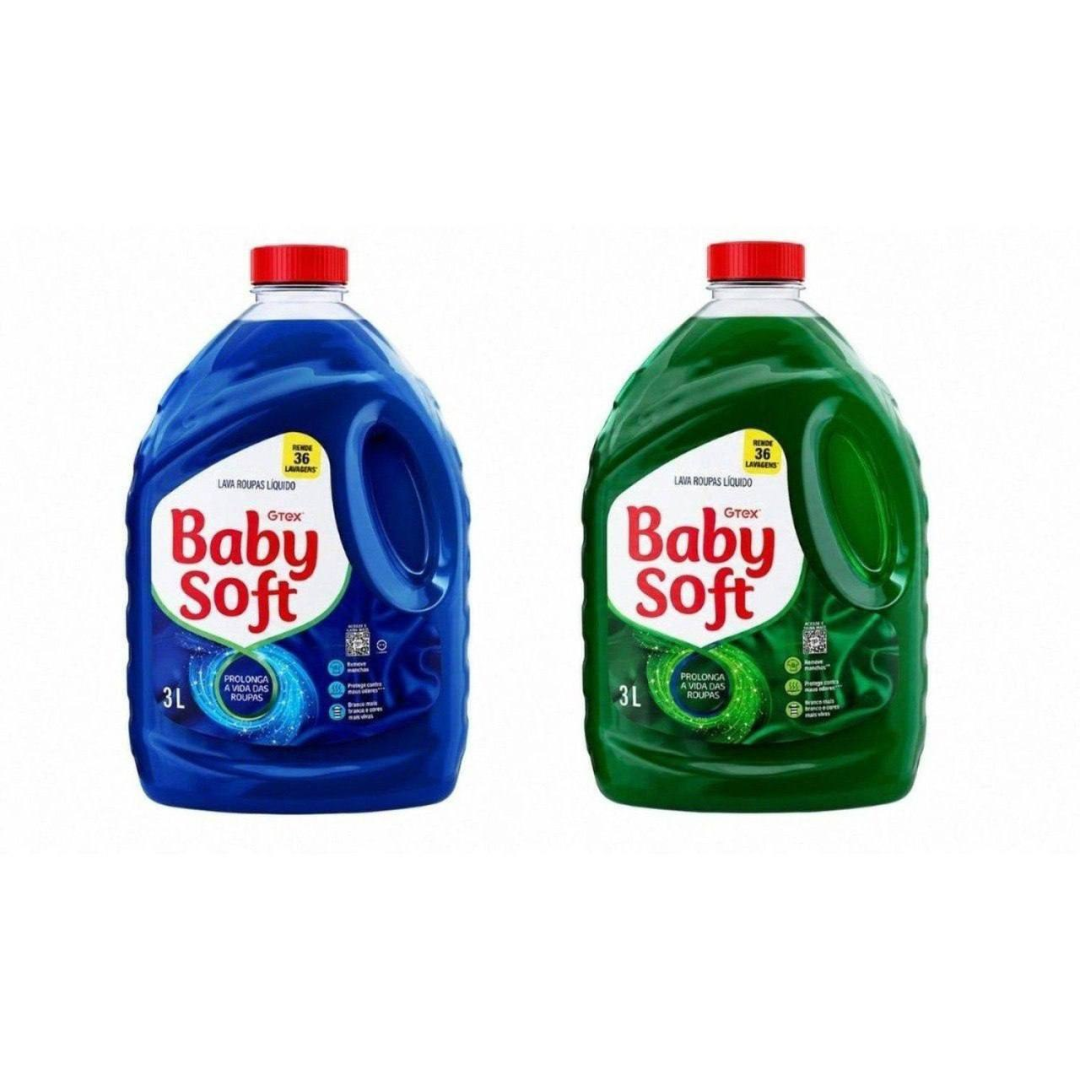 Lava Roupas Líquido Baby Soft Total Max 3L