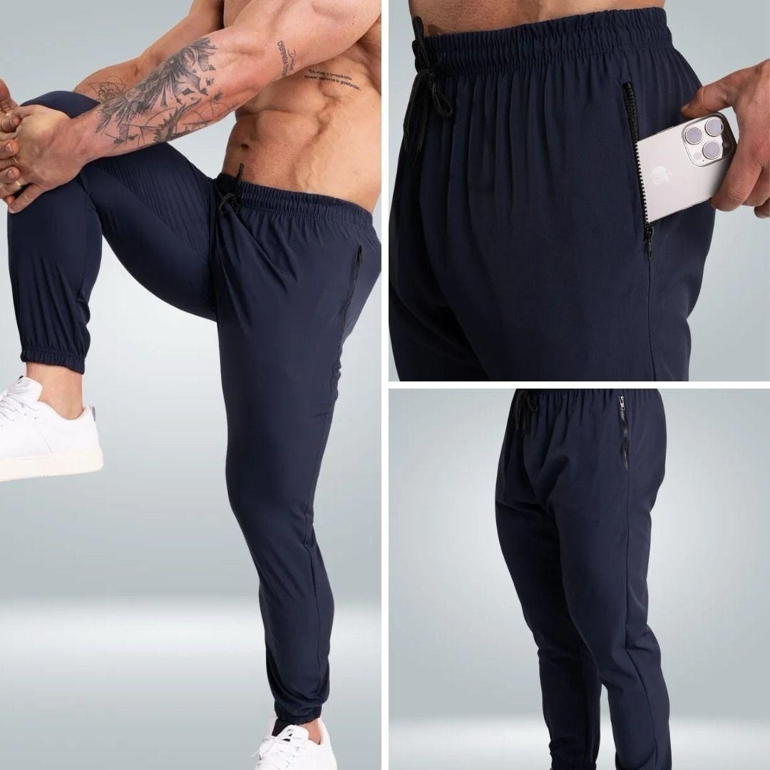 Kit 2 Calças Jogger Masculina Dinamic Treino Punho Elastico