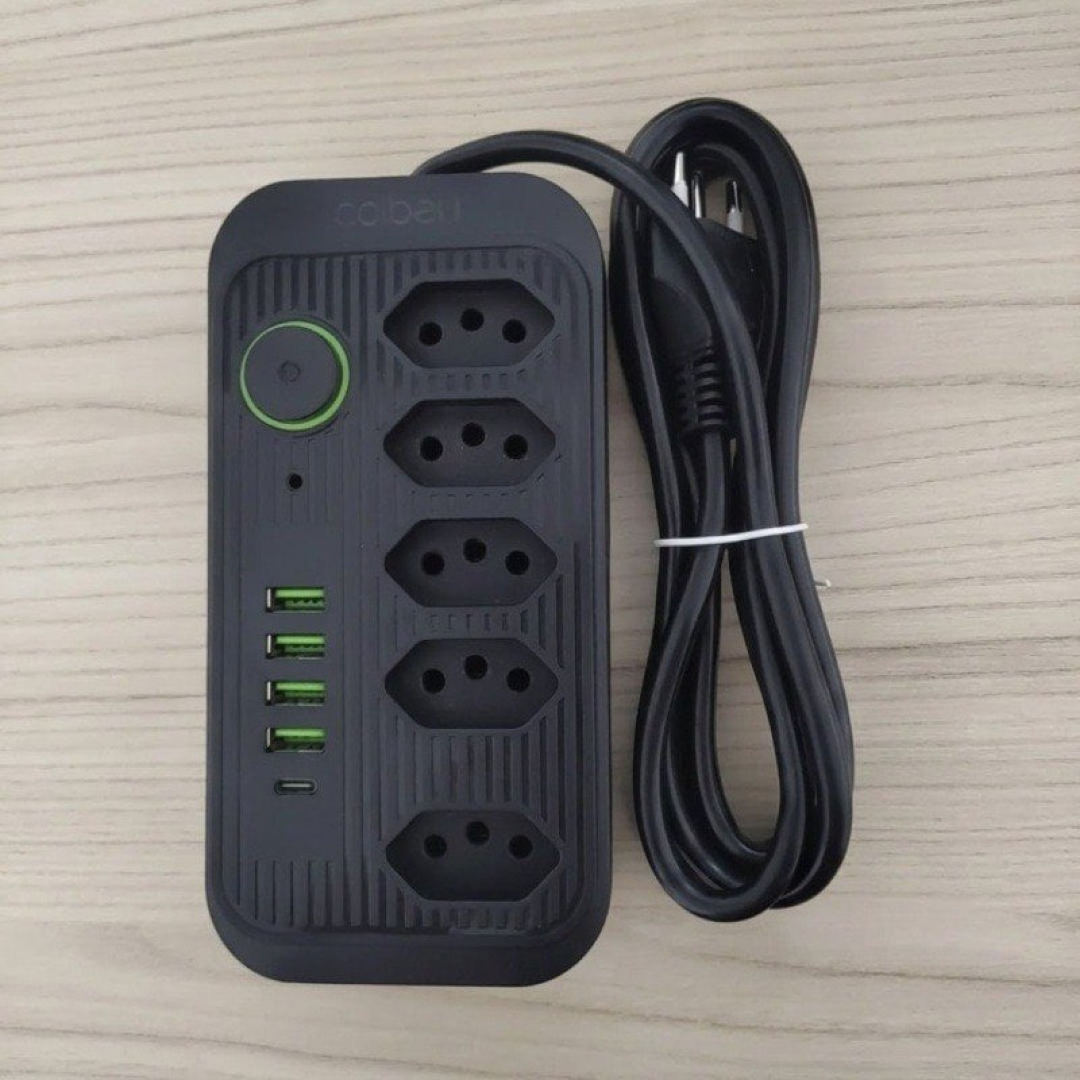 Extensão Coibeu 10 Tomadas Bivolt