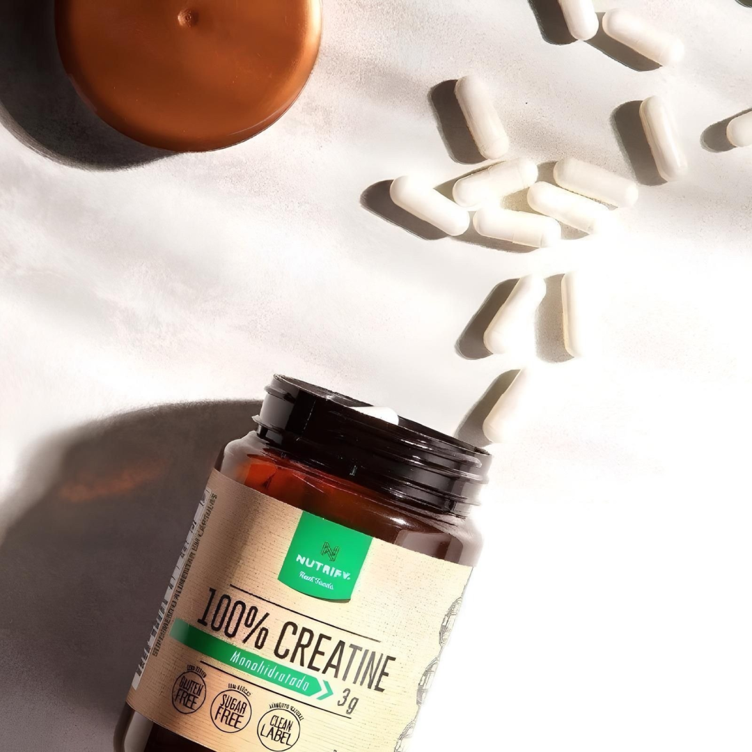 Creatina Nutrify 100% Monohidratada 120 Cápsulas