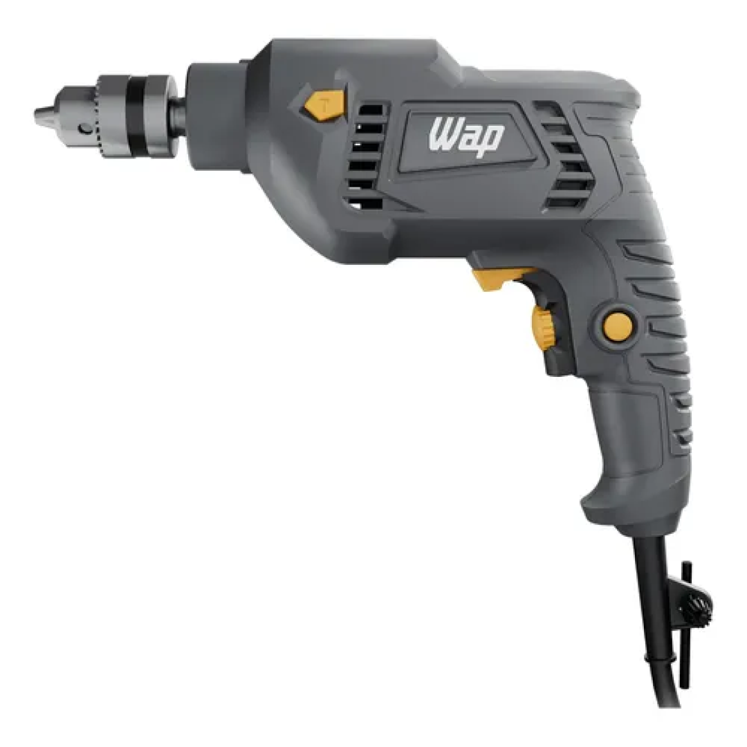 Parafusadeira Furadeira de Impacto WAP WF 700FE Mandril de 3/8 700W - 127v
