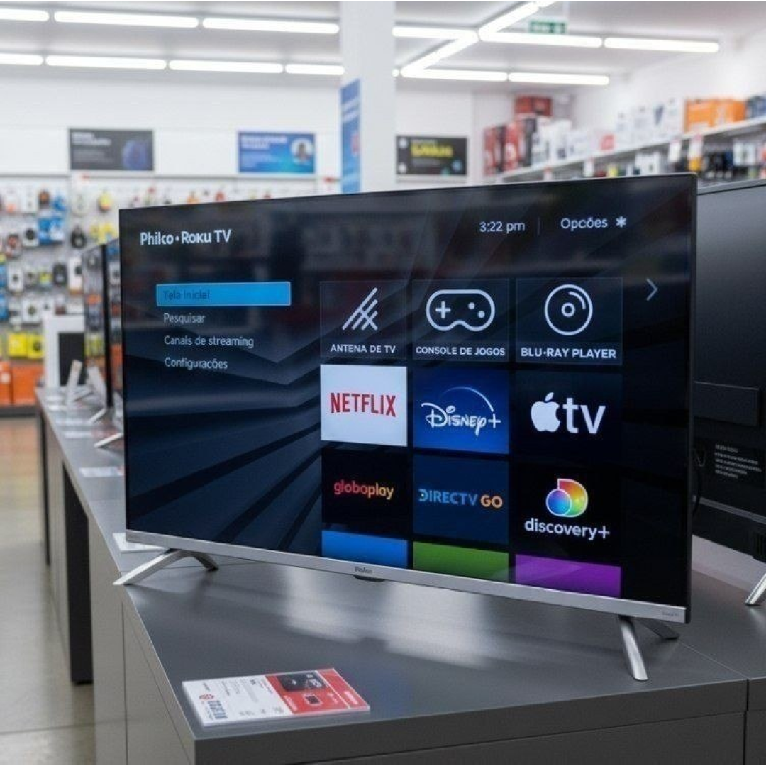 Smart TV Led 32" Roku Philco