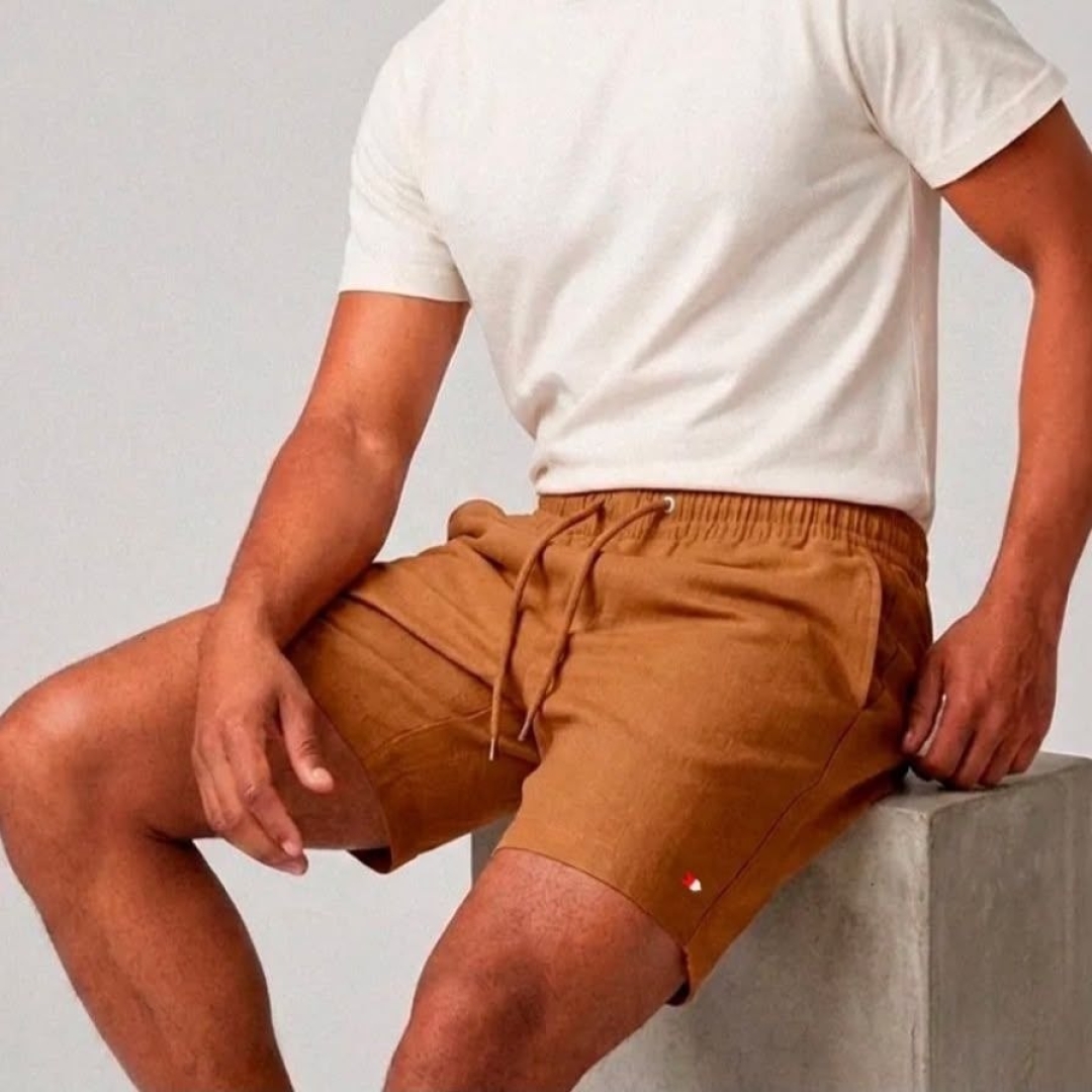 Shorts Linho Sandrini Casual