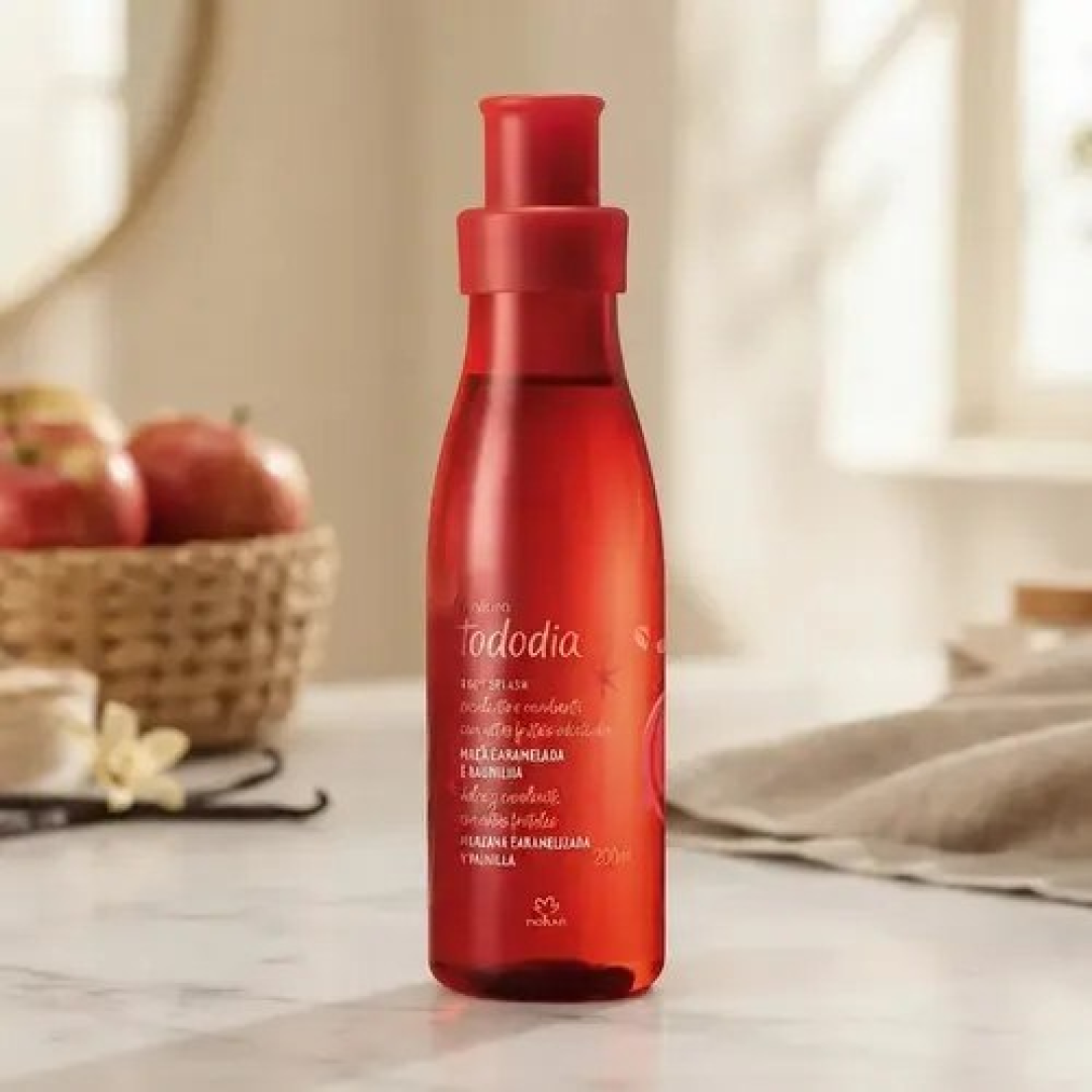 Body Splash Maçã Caramelada E Baunilha 200ml Natura Tododia
