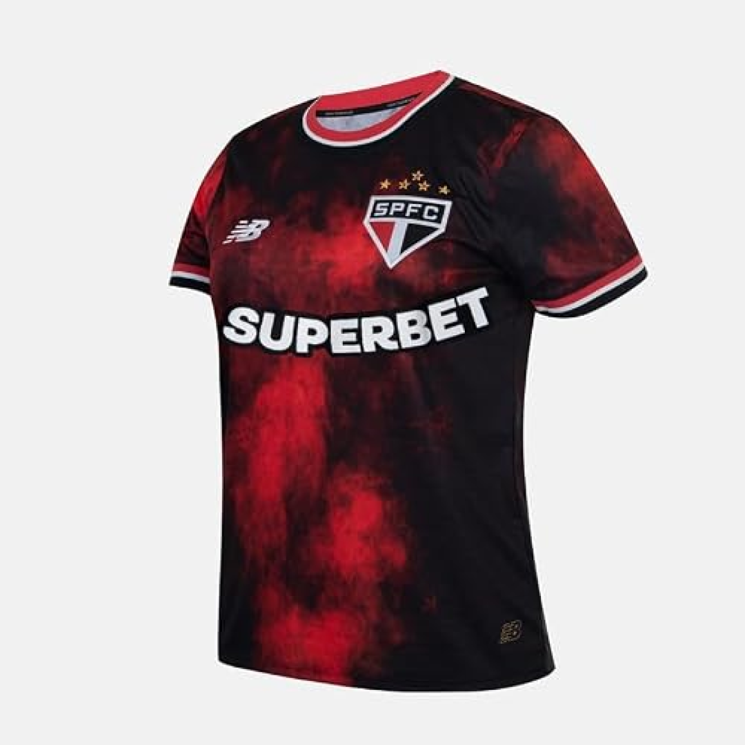 Camisa SPFC New Balance Torcedora 2024 Feminino
