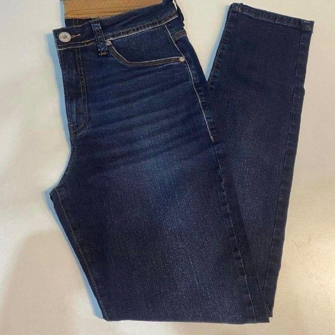 Calça Jeans Masculina Tradicional Corte Reto