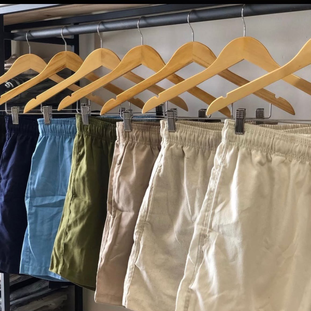 Kit com 3 Short de Linho Voker