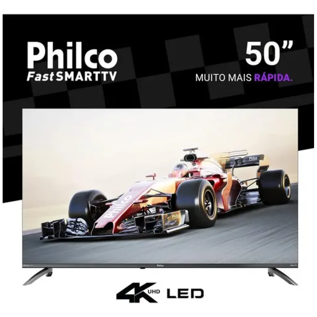 Smart Tv Philco 50 P50vik 4k Uhd Led Roku Dolby Audio Wi-fi Hdr10 110/220v