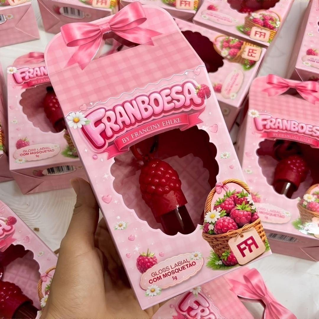 Gloss Franboesa Fran By Franciny Ehlke