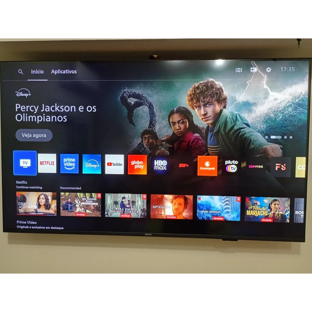 Smart Tv Philips 50 4k 50pug7300 Comando De Voz Bluetooth