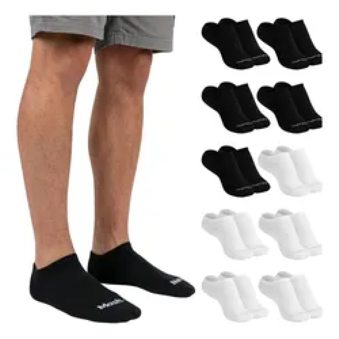 Kit com 10 Pares Meias Mash Invisível