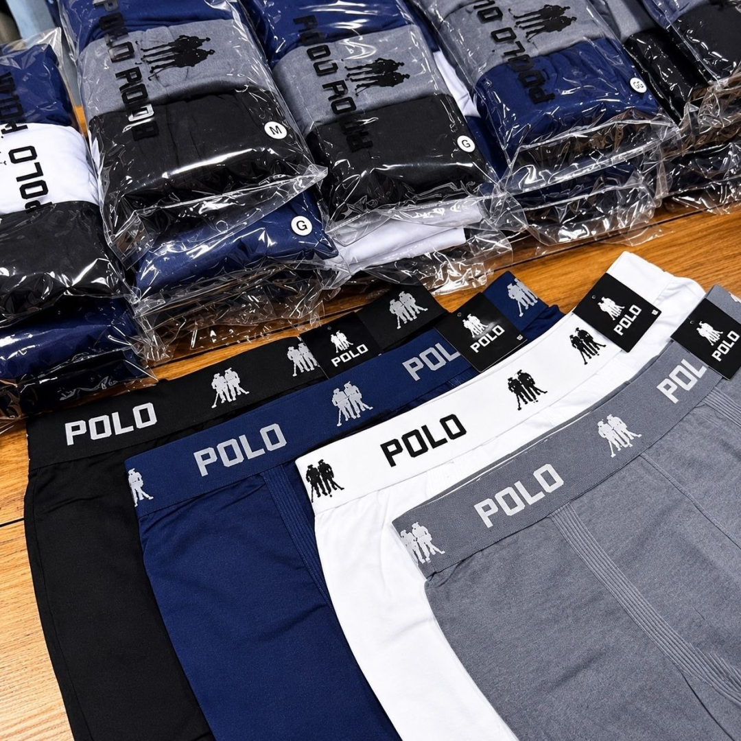 Kit com 10 Cuecas Sem Costura Polo Wear