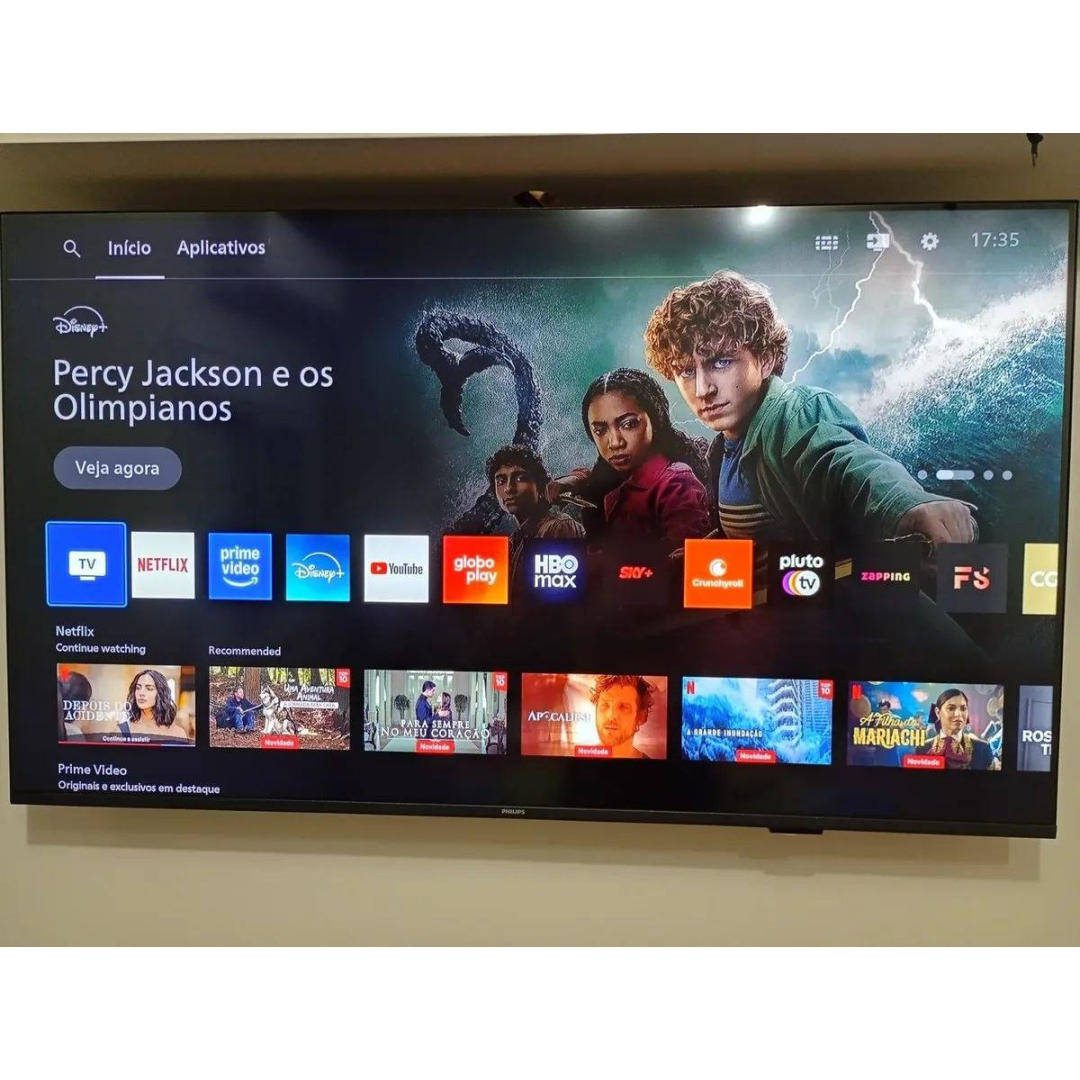 Smart Tv Philips 50 4k 50pug7300 Comando De Voz Bluetooth