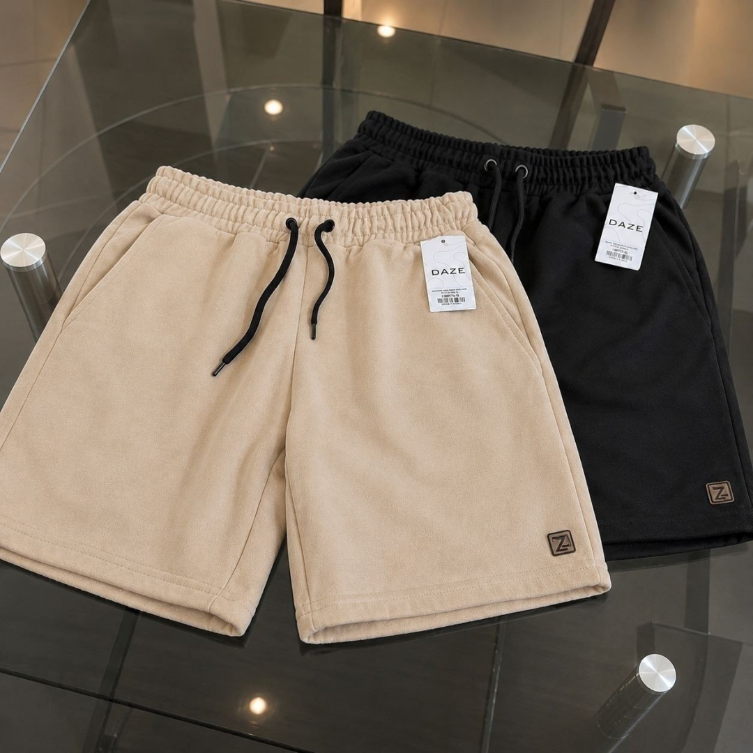 Kit com 2 Bermudas Shorts Moletinho