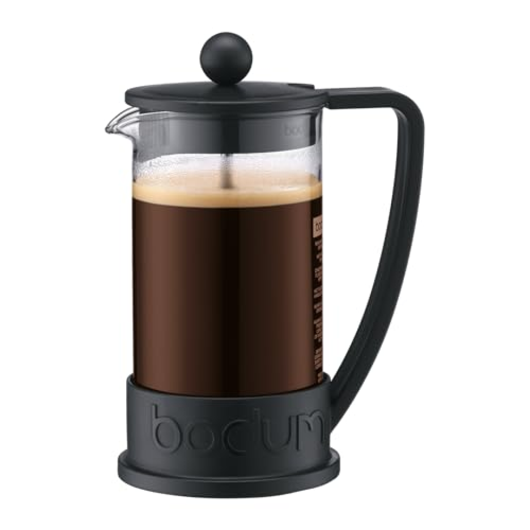 BODUM 10948-01, Prensa Francesa Brazil 350ml, Preta