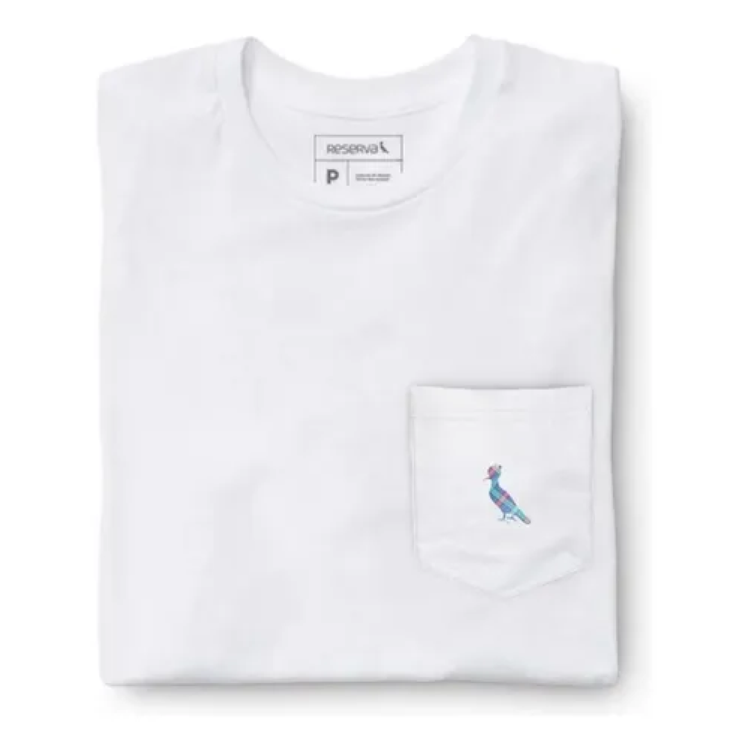 Camiseta Bolso Cb Pica-pau Xadrez Reserva