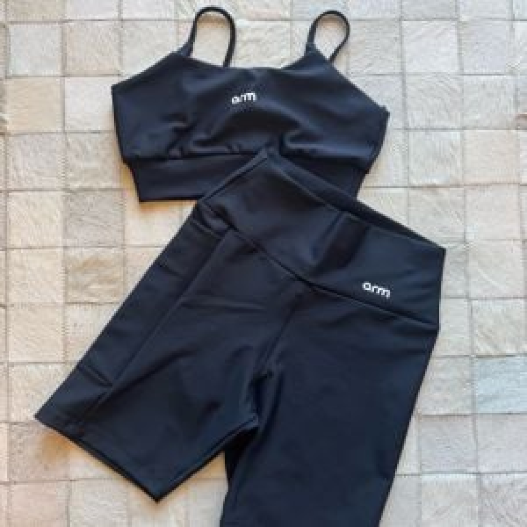 Conjunto Feminino Fitness Compact Top E Short - Arm