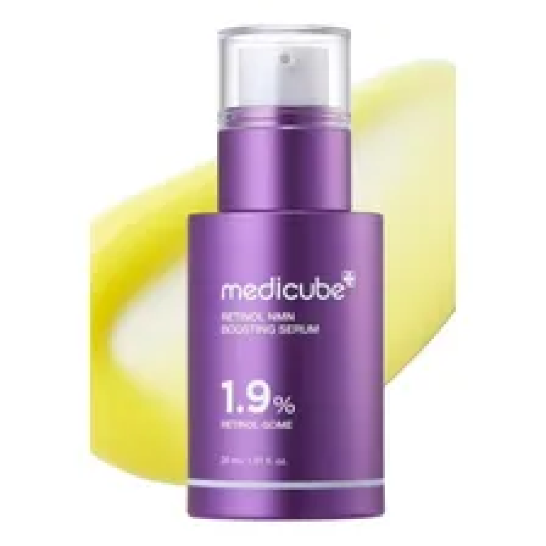 Medicube Retinol Nmn Boosting Serum 30 MI Momento De Aplicação Noite Tipo De Pele Todo Tipo De Pele