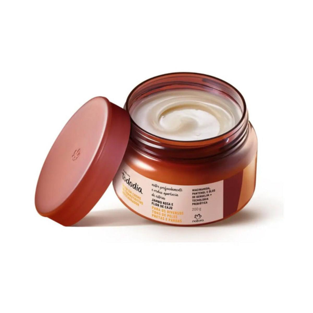 Oleo Em Creme Ultranutritivo Jampo Rosa E Flor De Caju Fragrância Jambo Rosa E Flor De Caju