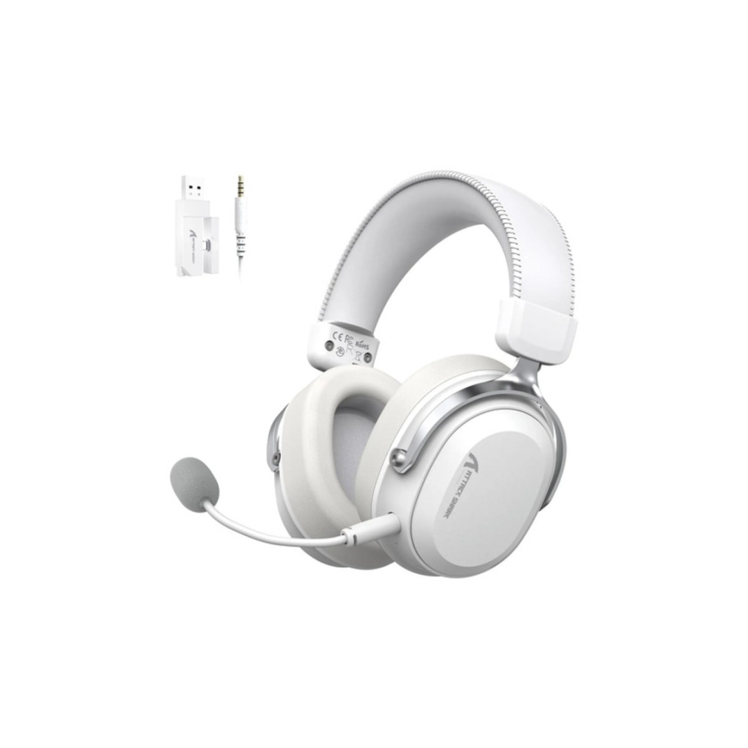 Headset Gamer Sem Fio Attack Shark L30 Pro Branco