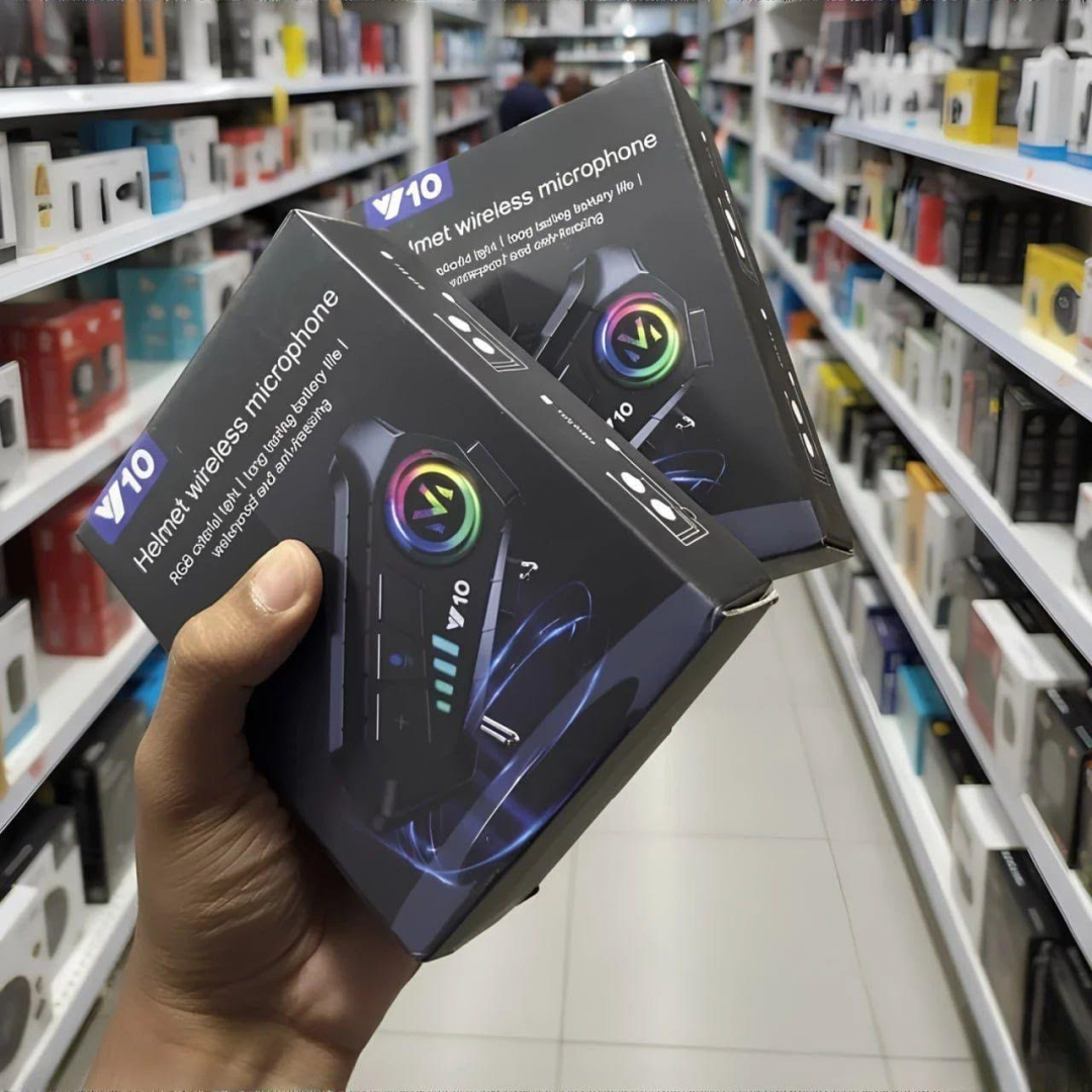 Fone De Ouvido Para Capacete Intercomunicador Bluetooth