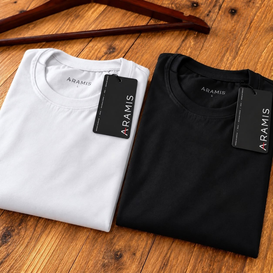 Kit com 2 Camiseta Aramis Básica