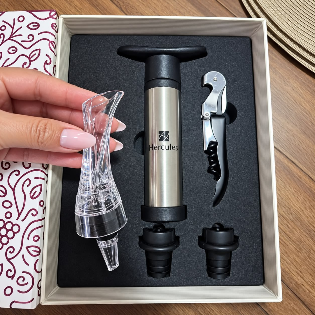 Conjunto de Vinho 5 peças