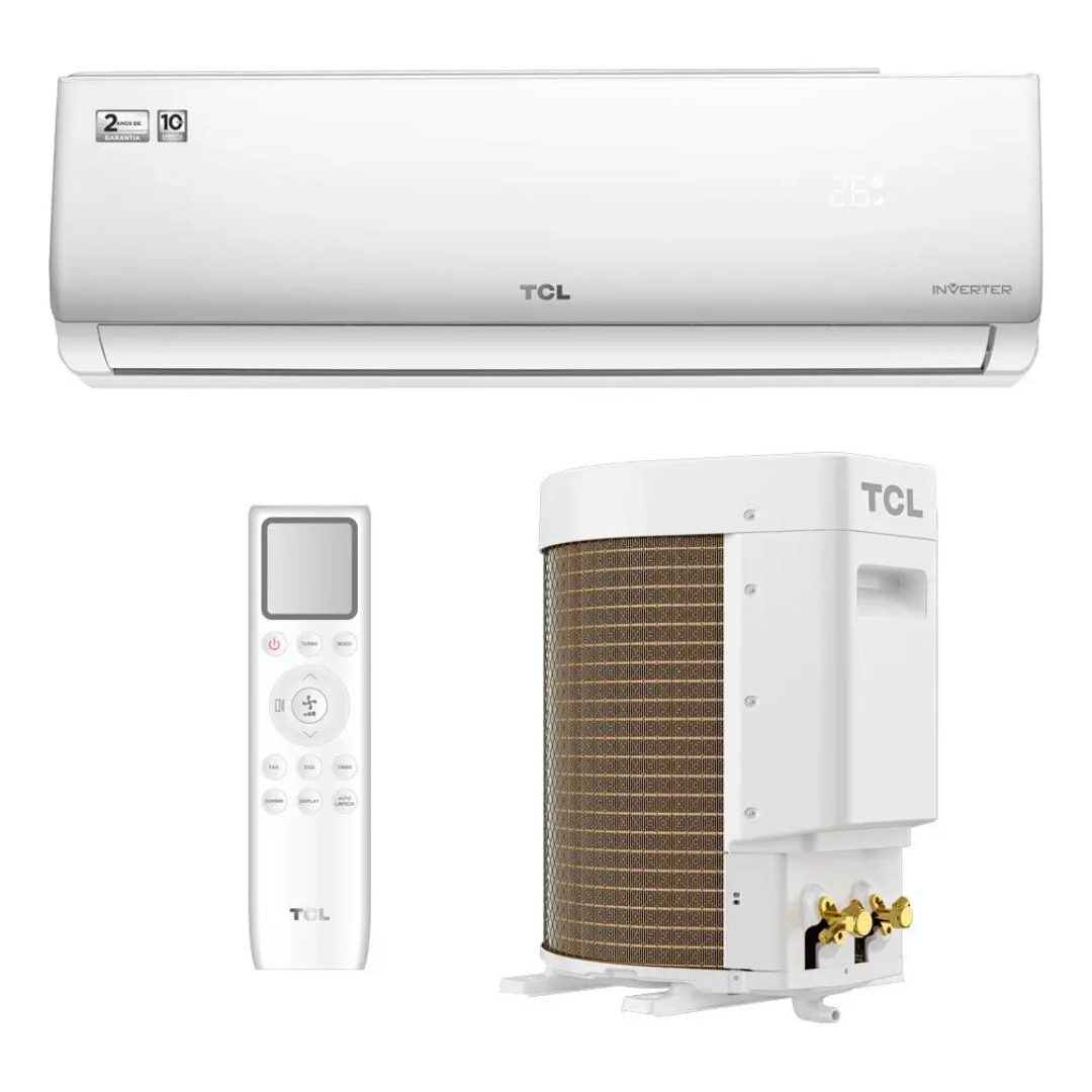 Ar-Condicionado Split TCL Semp Hi Wall Elite 9000 BTUs Inverter Branco