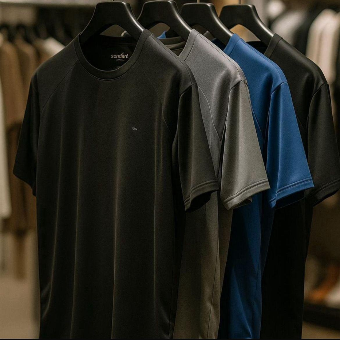 Kit com 4 Camisetas Sandrini Dry-Fit